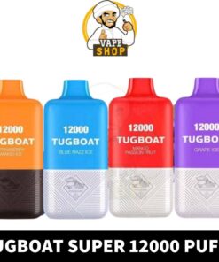 Tugboat Super 12000Puffs Disposable 1.0ohm Rechargeable Vape in Dubai, UAE