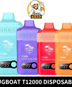 Tugboat T12000 Disposable 12000 Puffs 50Mg Rechargeable Vape In Dubai, UAE