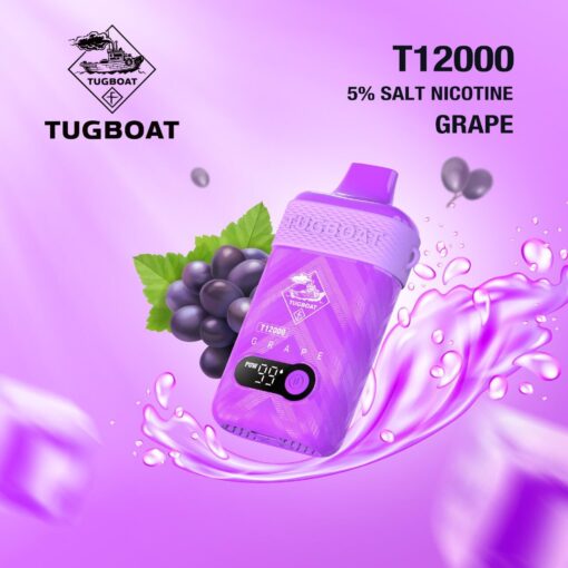 Tugboat T12000 Disposable 12000 Puffs 50Mg Rechargeable Vape In Dubai, UAE - Image 2