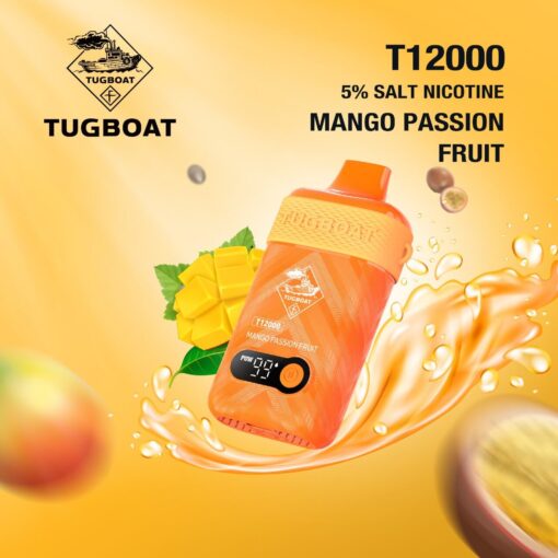 Tugboat T12000 Disposable 12000 Puffs 50Mg Rechargeable Vape In Dubai, UAE - Image 6