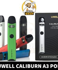 Uwell Caliburn A3 Pod System Rechargeable Vape Buy in UAE Dubai Shop