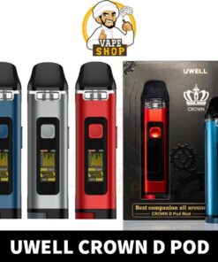 Uwell Crown D Pod Mod Kit System 1100mah 3ml In UAE Dubai