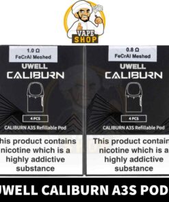 UWELL Caliburn A3S Pod Cartridge 2ml Replacement Pod Cartridge in Dubai, UAE