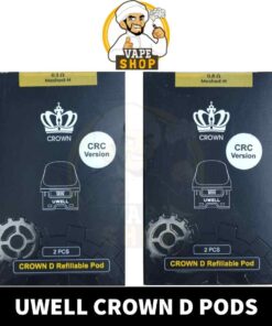 UWELL Crown D Refillable Pods 2ML Replacement Pod Cartridge in Dubai, UAE