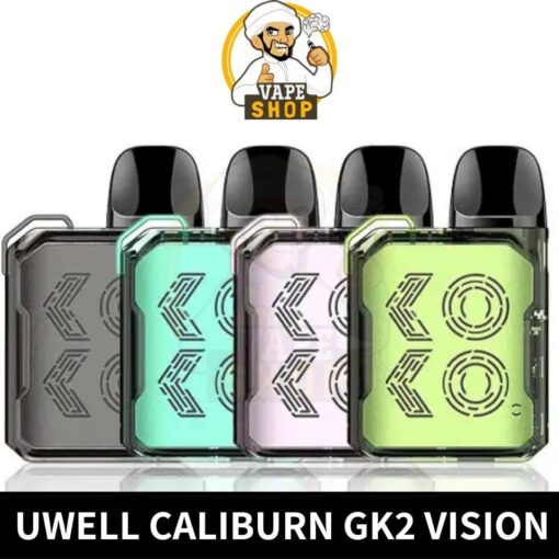 Uwell Caliburn GK2 Vision device 18W 690mAh Pod System in Dubai, UAE