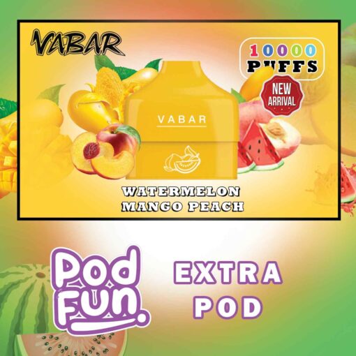 VABAR Pod Fun Extra Pod 2% & 5% 10000 puffs Disposable Vape in Dubai, UAE - Image 7