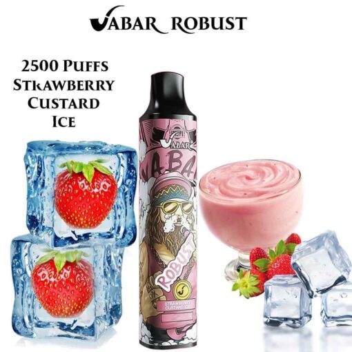 VABAR Robust Disposable 2500 Puffs 2% & 5% Rechargeable Vape in Dubai, UAE - Image 6