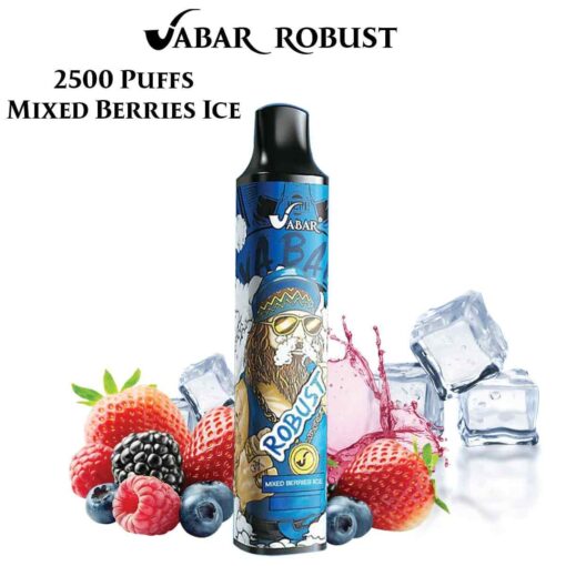 VABAR Robust Disposable 2500 Puffs 2% & 5% Rechargeable Vape in Dubai, UAE - Image 2