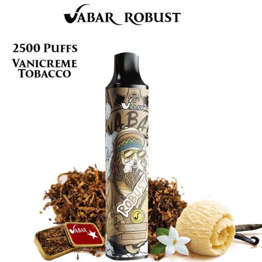 VABAR Robust Disposable 2500 Puffs 2% & 5% Rechargeable Vape in Dubai, UAE - Image 3