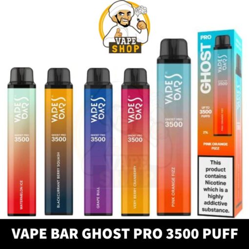 Vapes Bars Ghost Pro 3500 Puff Disposable in Dubai - Image 3