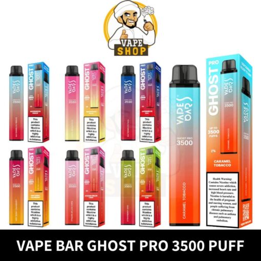 Vapes Bars Ghost Pro 3500 Puff Disposable in Dubai - Image 2