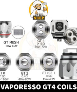 VAPORESSO GT-4 CORE COILS for NRG Tank