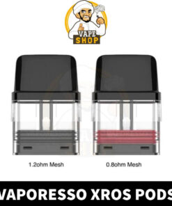 Vaporesso Xros Replacement Pods 2ml pack of 2 pcs with 0.8ohm 1.2ohm
