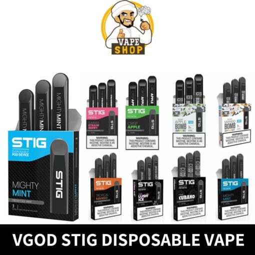 Vgod Stig Disposable VAPE IN UAE DUBAI - Image 2