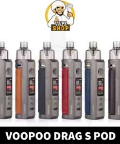 VOOPOO DRAG S 60W POD MOD STARTER KIT • 2500 MAH 4.5ML