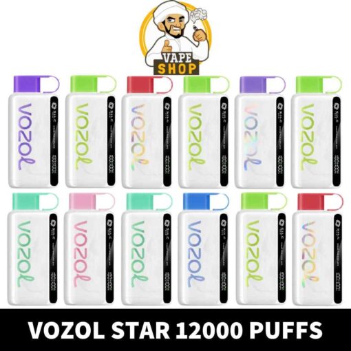 VOZOL STAR 12000 Puffs 20mg & 50mg Disposable Vape in Dubai - Image 2