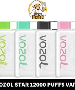 VOZOL STAR 12000 Puffs 20mg & 50mg Disposable Vape in Dubai