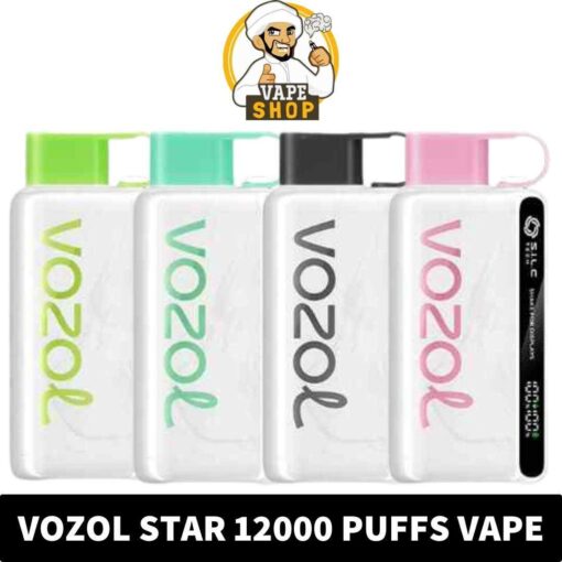VOZOL STAR 12000 Puffs 20mg & 50mg Disposable Vape in Dubai