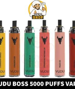 VUDU Boss 5000 Puffs 50Mg Disposable Vape In Dubai