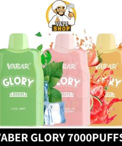 Vabar Glory 7000 Puffs 2% & 5% Nicotine Disposable Vape in UAE