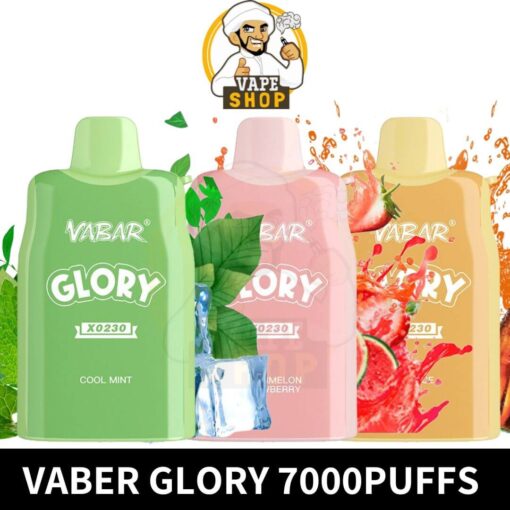 Vabar Glory 7000 Puffs 2% & 5% Nicotine Disposable Vape in UAE