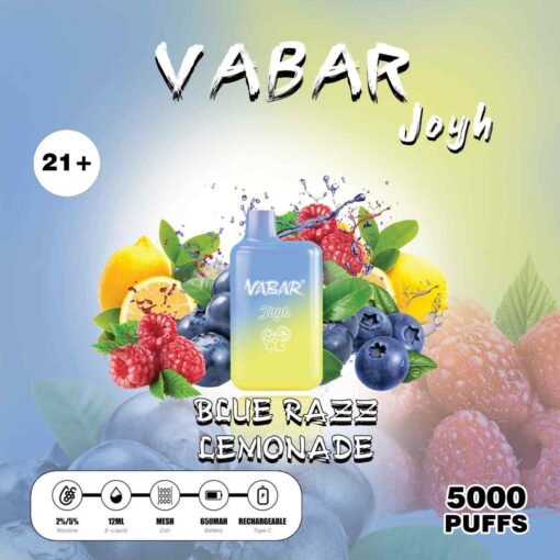 VABAR Joyh Disposable 5000 Puffs 2% & 5% Rechargeable Vape in Dubai, UAE - Image 3