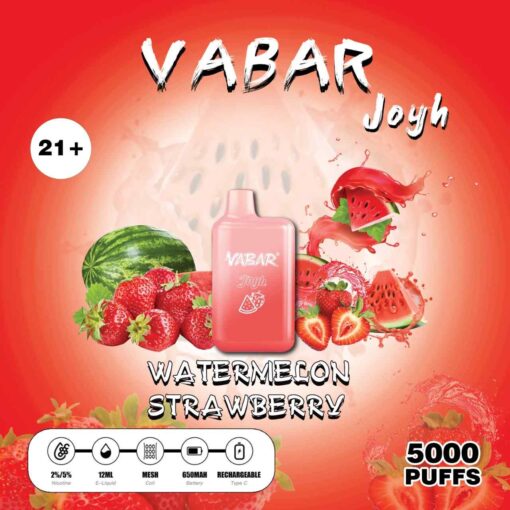 VABAR Joyh Disposable 5000 Puffs 2% & 5% Rechargeable Vape in Dubai, UAE - Image 4