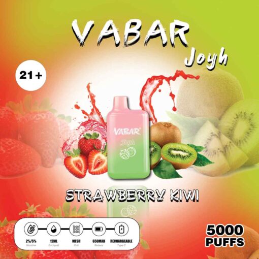 VABAR Joyh Disposable 5000 Puffs 2% & 5% Rechargeable Vape in Dubai, UAE - Image 6