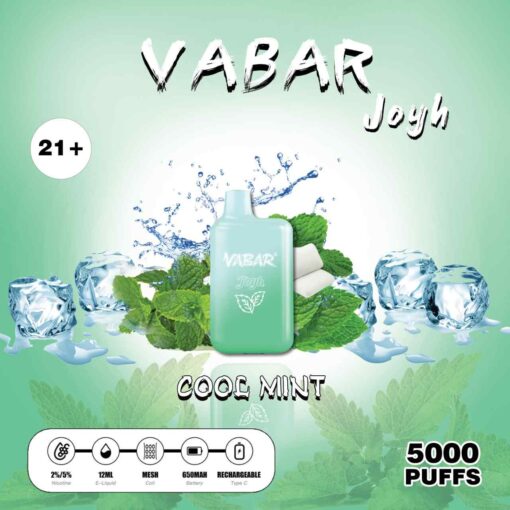 VABAR Joyh Disposable 5000 Puffs 2% & 5% Rechargeable Vape in Dubai, UAE - Image 5
