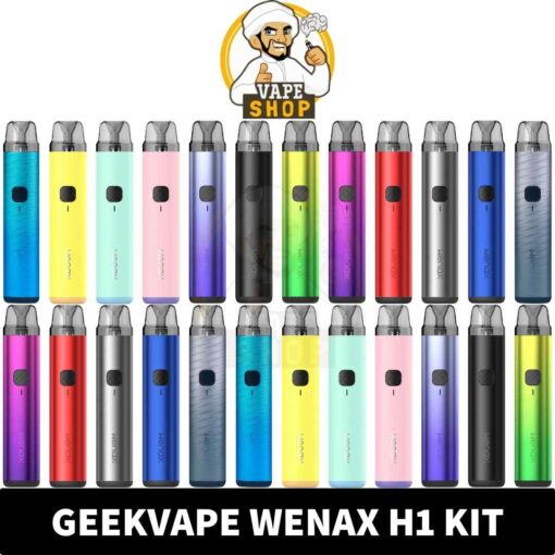 GEEKVAPE Wenax H1 Kit 1000mAh Starter Kit 2.5ml Pod System in Dubai, UAE - Image 2