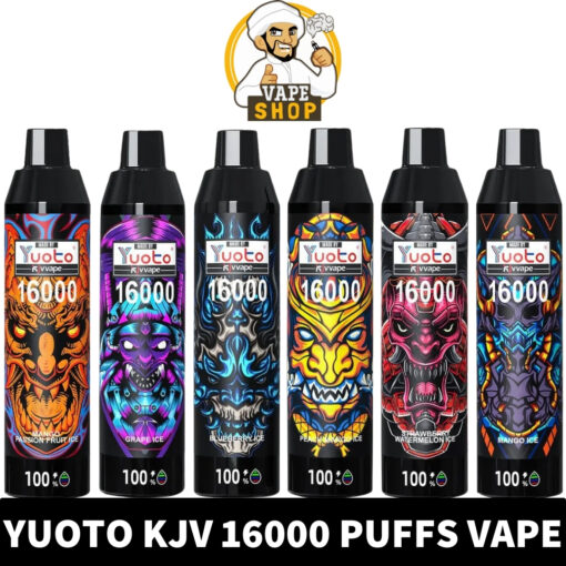YUOTO KJV 16000 Puffs 5% Nicotine Disposable Vape in Dubai