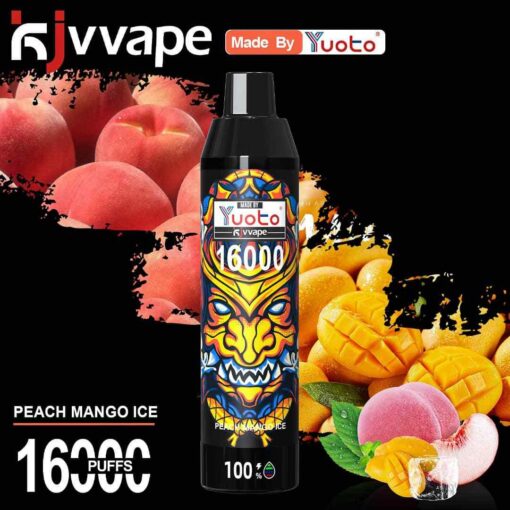 YUOTO KJV 16000 Puffs 5% Nicotine Disposable Vape in Dubai - Image 5