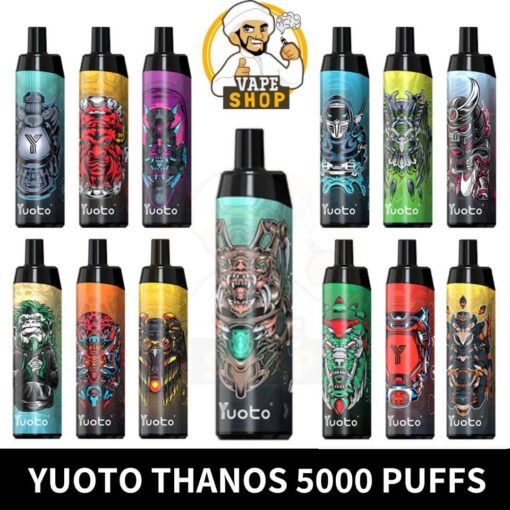Yuoto Thanos 5000 Puffs Disposable Vape in dubai - Image 2