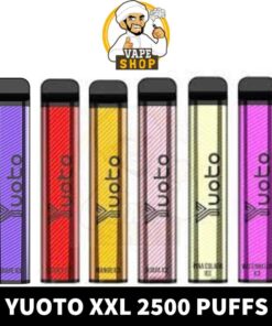 Yuoto XXL Disposable Vape 2500 Puffs Buy in UAE Dubai Vape Shop