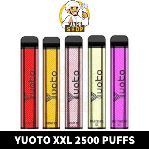 Yuoto XXL Disposable Vape 2500 Puffs Buy in UAE Dubai Vape Shop - Image 3