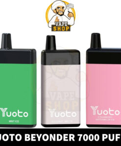 Yuoto Beyonder Disposable 7000 Puffs 50mg Rechargeable Vape in Dubai