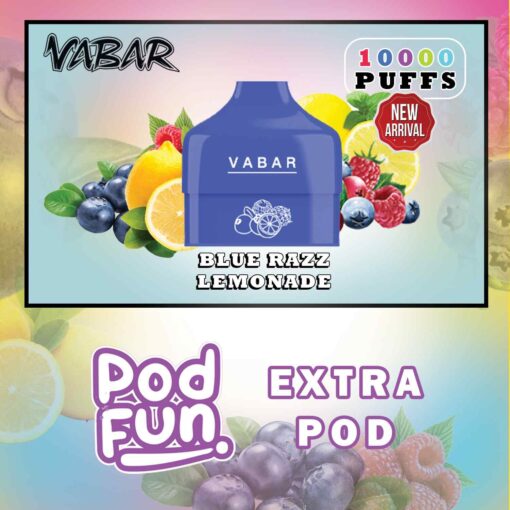 VABAR Pod Fun Extra Pod 2% & 5% 10000 puffs Disposable Vape in Dubai, UAE - Image 6