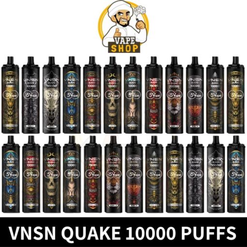 Vnsn Quake 10000 Puffs 5% nicotine Disposable Vape In Dubai - Image 2