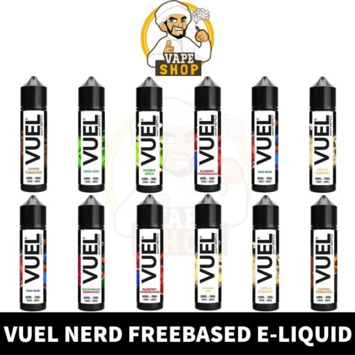 Vuel Nerd Freebased E-liquid  Created By Nerd Brand - Image 2