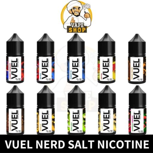 Vuel Nerd Salt Nicotine E-liquid Created By Nerd Brand - Image 2