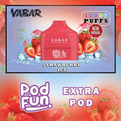 VABAR Pod Fun Extra Pod 2% & 5% 10000 puffs Disposable Vape in Dubai, UAE - Image 5