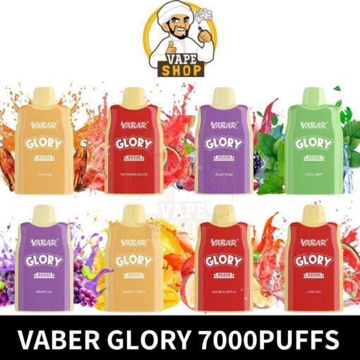 Vabar Glory 7000 Puffs 2% & 5% Nicotine Disposable Vape in UAE - Image 2