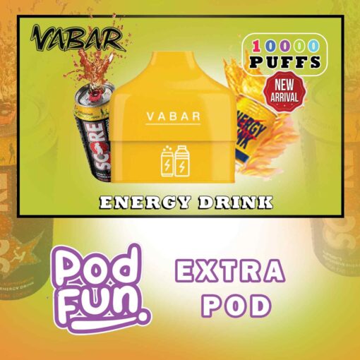 VABAR Pod Fun Extra Pod 2% & 5% 10000 puffs Disposable Vape in Dubai, UAE - Image 2