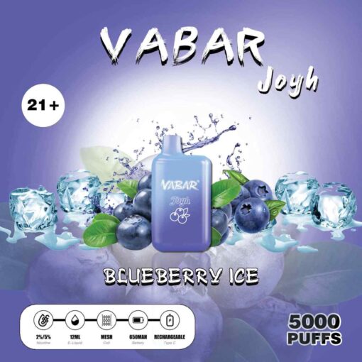 VABAR Joyh Disposable 5000 Puffs 2% & 5% Rechargeable Vape in Dubai, UAE - Image 9