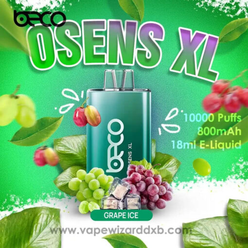 BECO Osens XL Disposable 10000Puffs Rechargeable Vape in Dubai, UAE - Image 12
