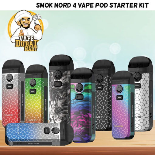 Smok Nord 4 Starter Kit Vape Pod 12 COLORS - Image 3