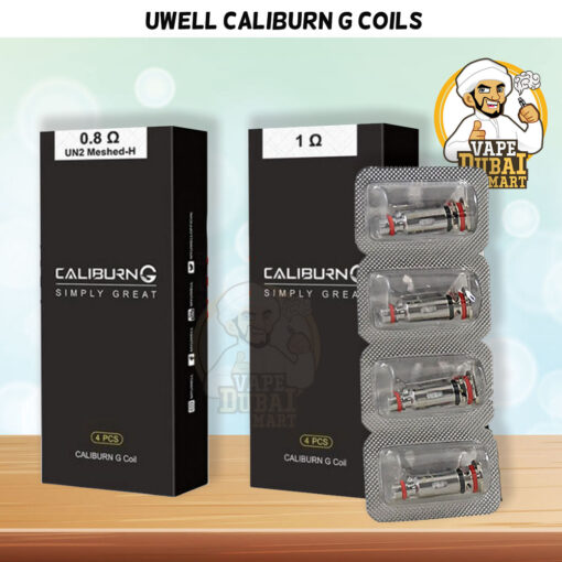 UWELL CALIBURN G REPLACEMENT COILS 0.8OHM AND 1.0OHM - Image 3