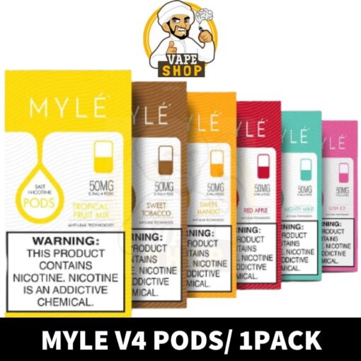 Myle V4 Pods 16 Flavors | Best Myle Vape In Dubai UAE