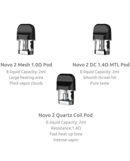 Smok Novo 2 Replacement Pods in Vape Dubai - Image 5
