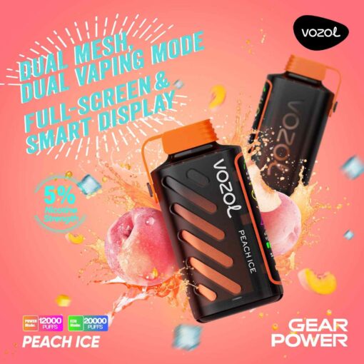 VOZOL Gear Power 20000 Puffs 50mg Dual Mode Disposable Vape - Image 8